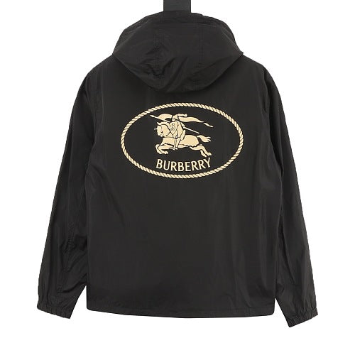 Burberry Equestrian Knight Hooded Jacket