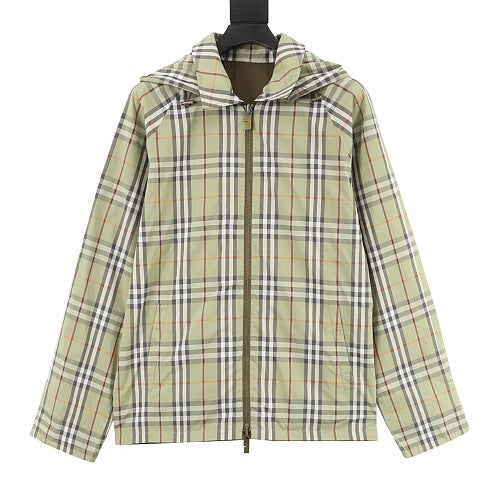 Burberry Reversible Check Zip Jacket