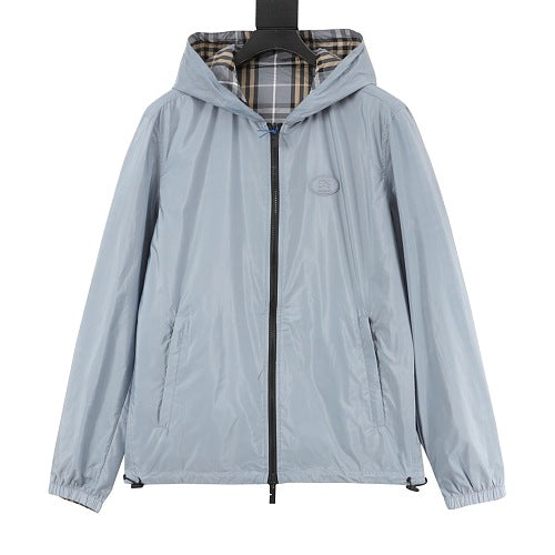 Burberry Reversible Check Hooded Jacket