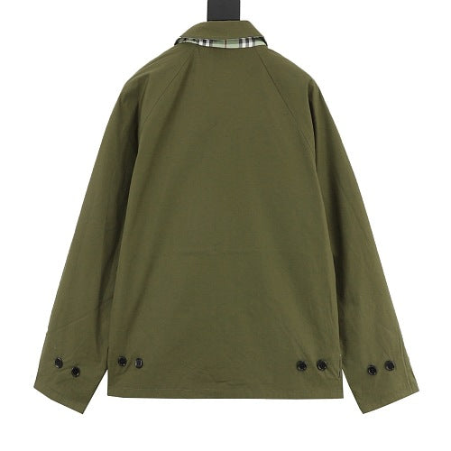 Burberry Reversible Check Zip Jacket