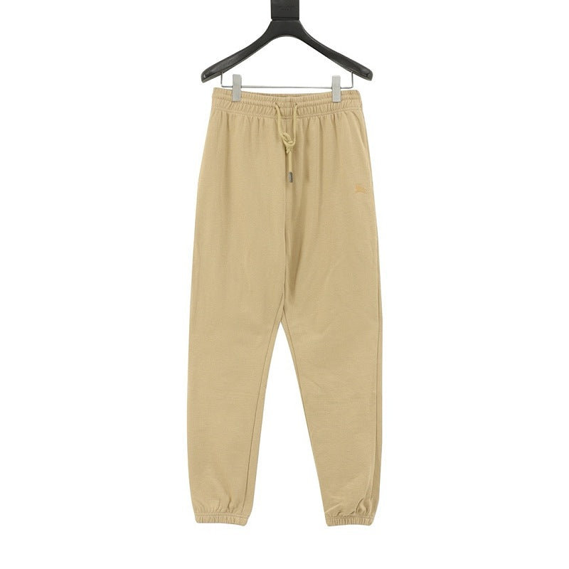 Burberry Cross-Stitch Knight Embroidered Joggers