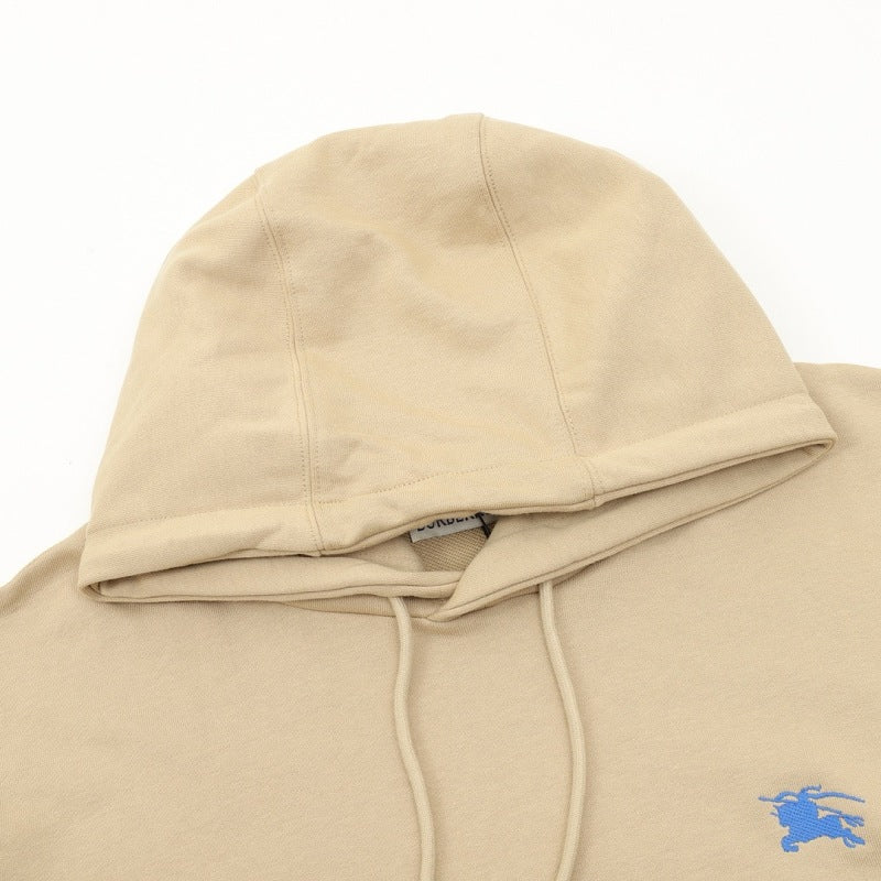 Burberry Embroidered Knight Circle Emblem Hoodie