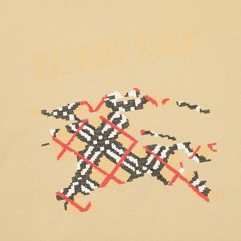 Burberry Cross-Stitch Knight Two-Way Zip Hoodie