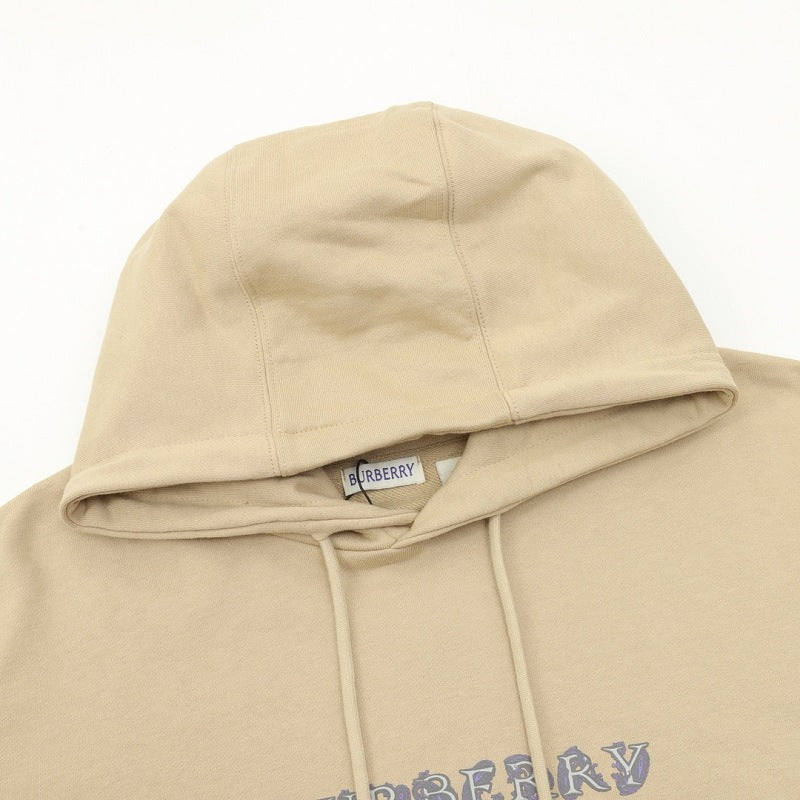 Burberry Chest Logo Print Hoodie