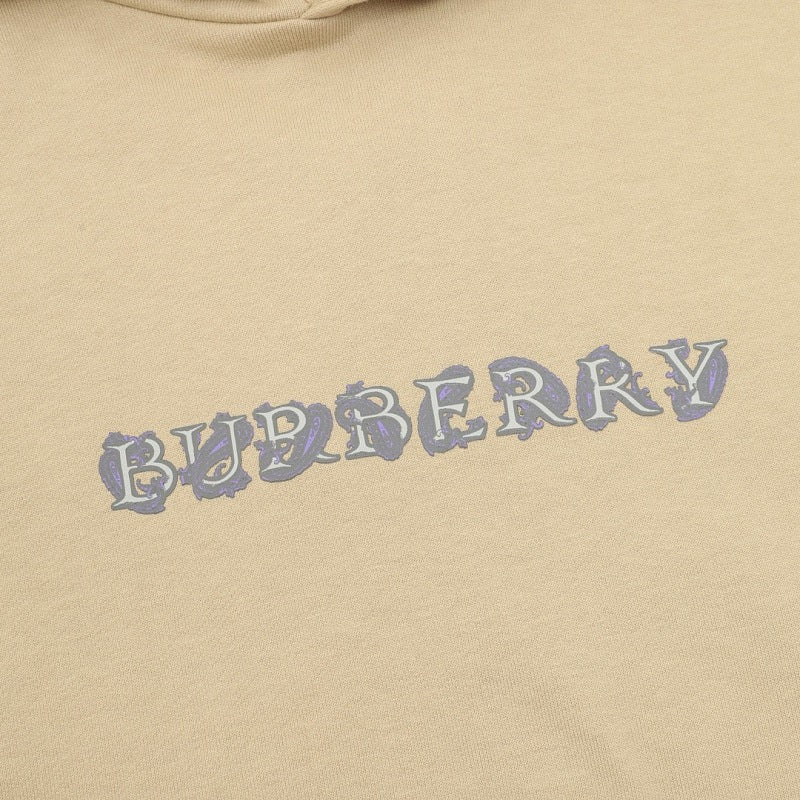Burberry Chest Logo Print Hoodie