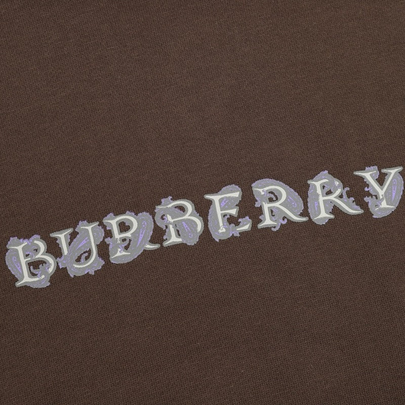 Burberry Chest Logo Print Hoodie
