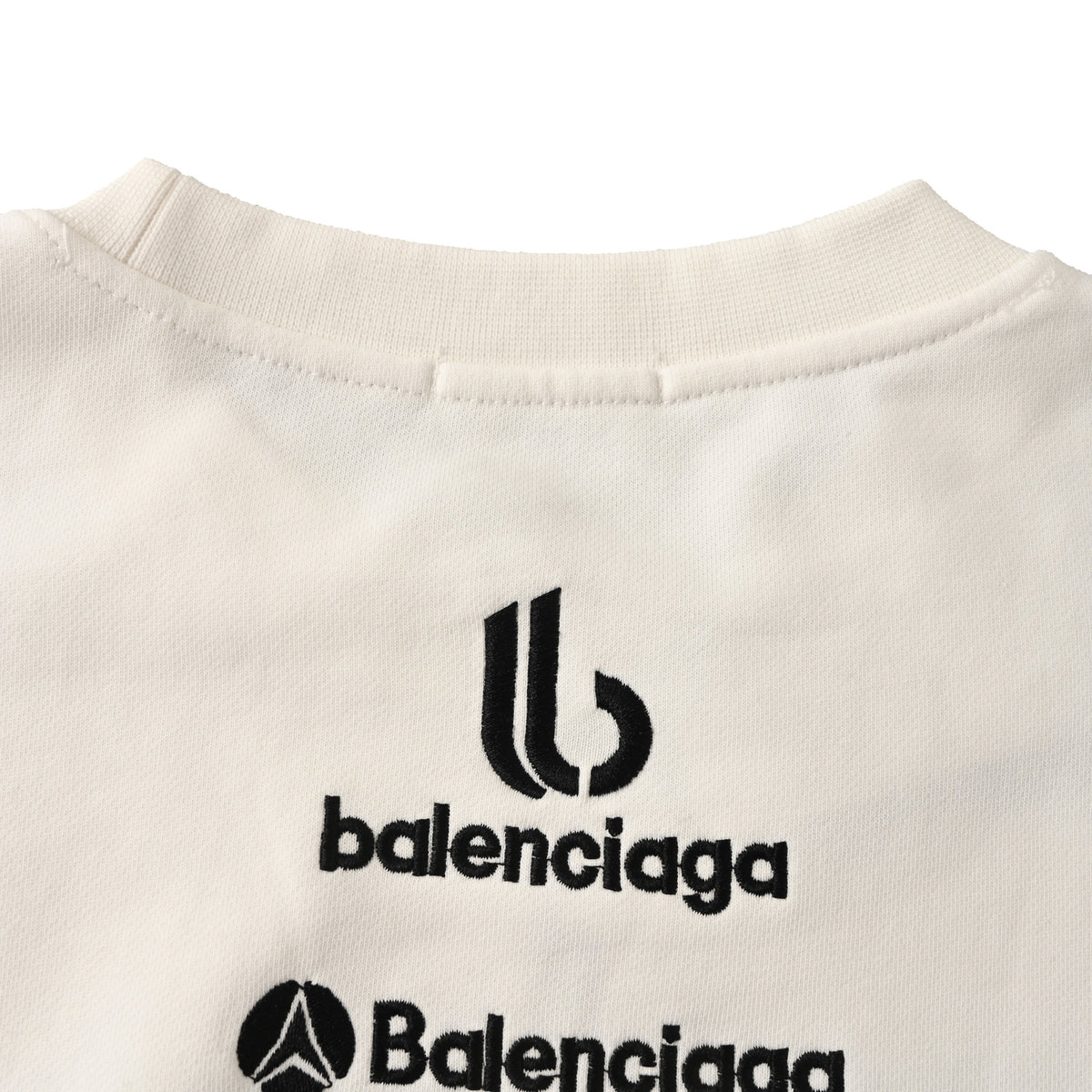 Balenciaga Multi Logo Collage Crewneck Sweatshirt 2026