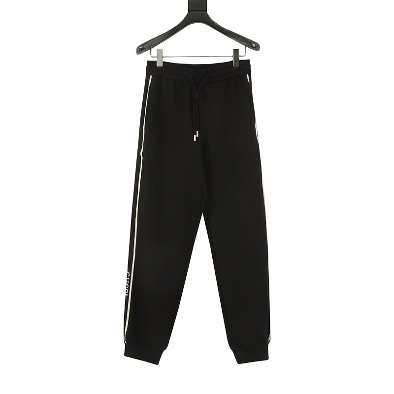 Gucci Logo Side-Tape Pants