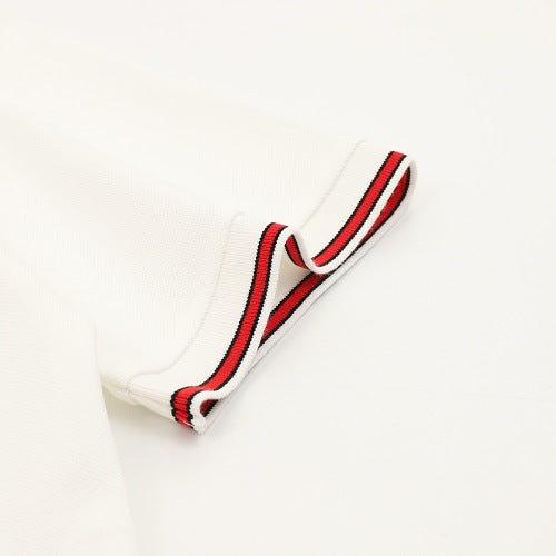 Gucci Web Stripe Trim Polo Shirt