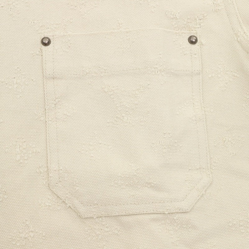 Louis Vuitton Needle-Punched Monogram Denim Overshirt