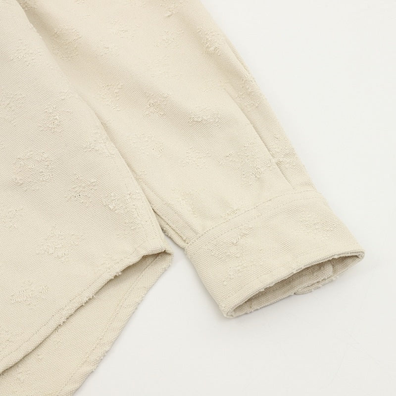 Louis Vuitton Needle-Punched Monogram Denim Overshirt