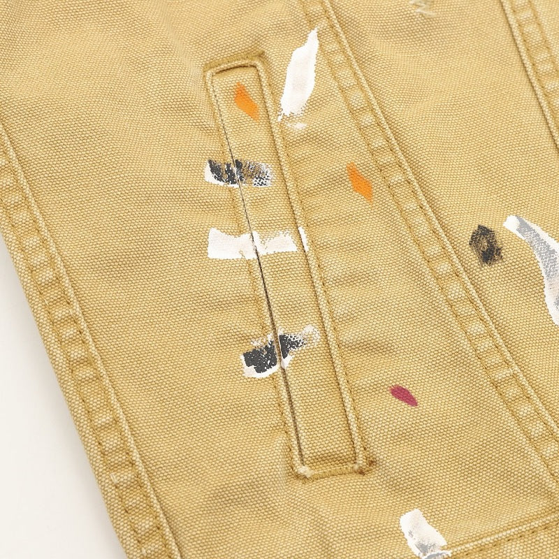 Louis Vuitton Paint-Splatter Denim Jacket
