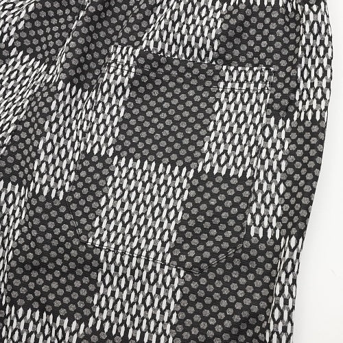 Louis Vuitton LV Crystal Beaded Logo Damier Jacquard Shorts