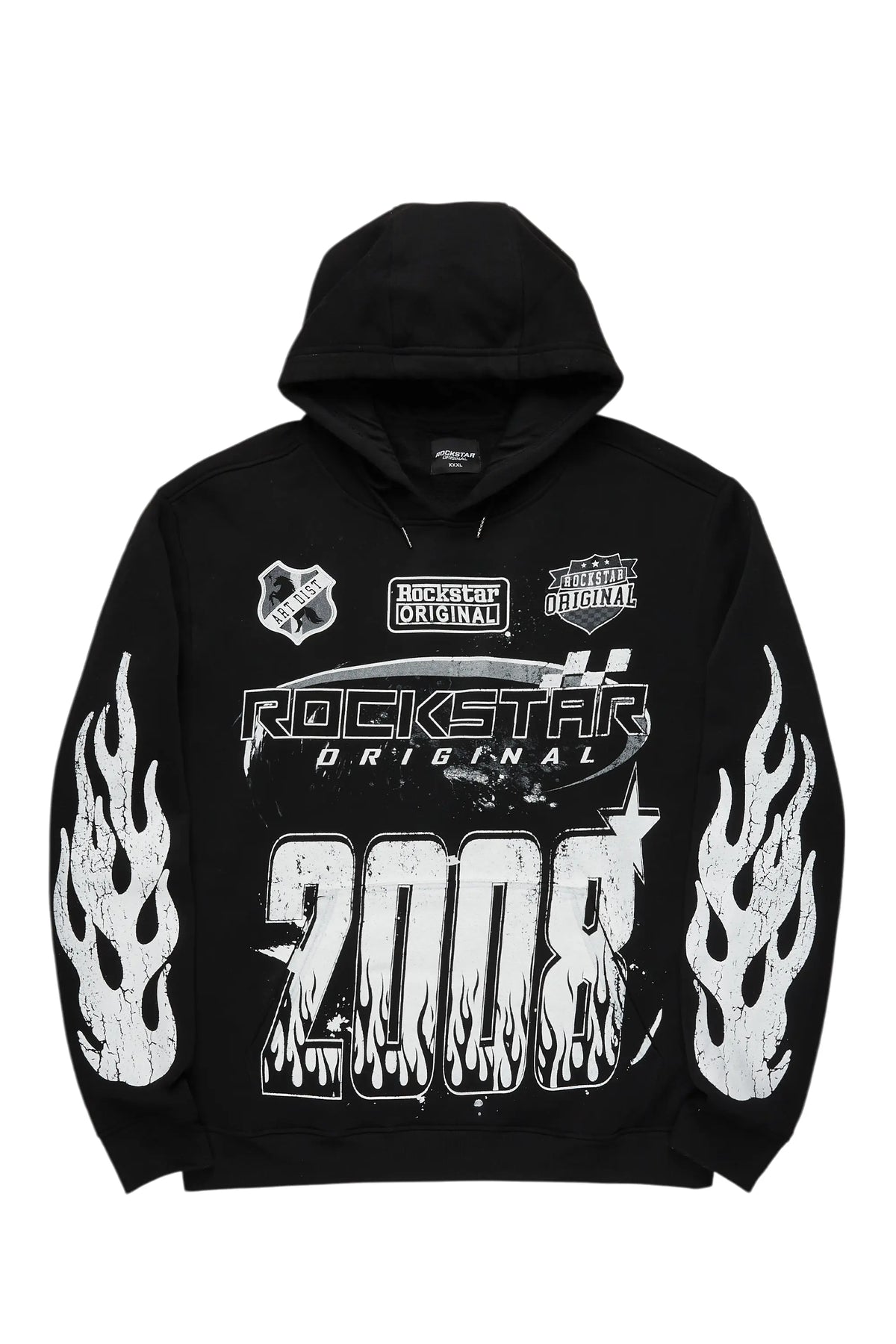 Amos Black Graphic Hoodie - image 1