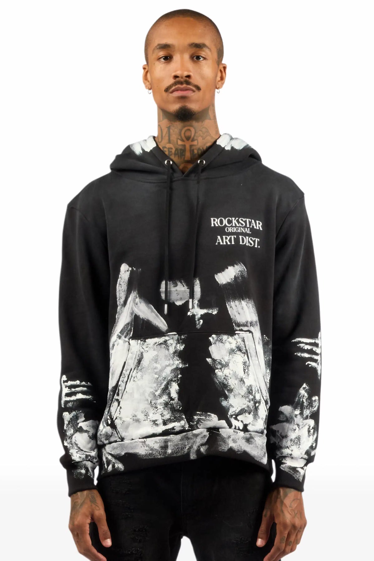 Filip Black Graphic Hoodie - image 2