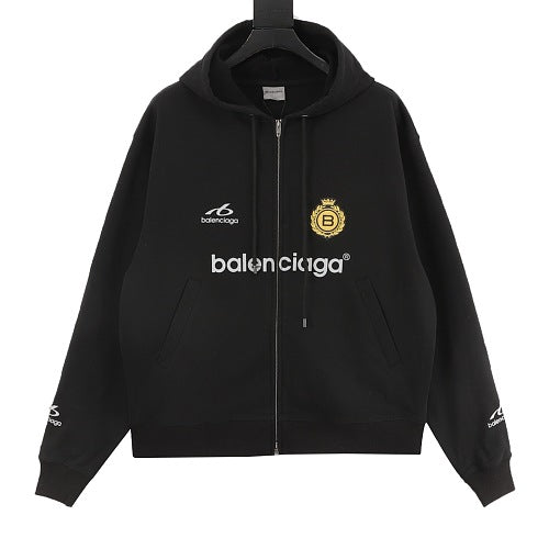Balenciaga Number 10 Crest Hoodie