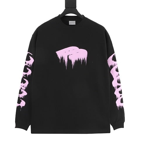 Balenciaga Drip Graphic Sweatshirt