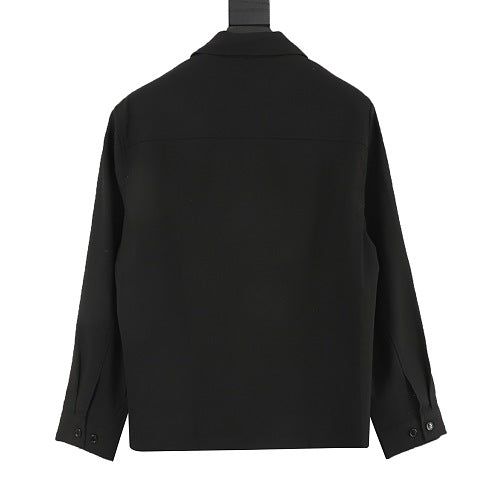 Burberry Equestrian Knight Collared Zip Jacket