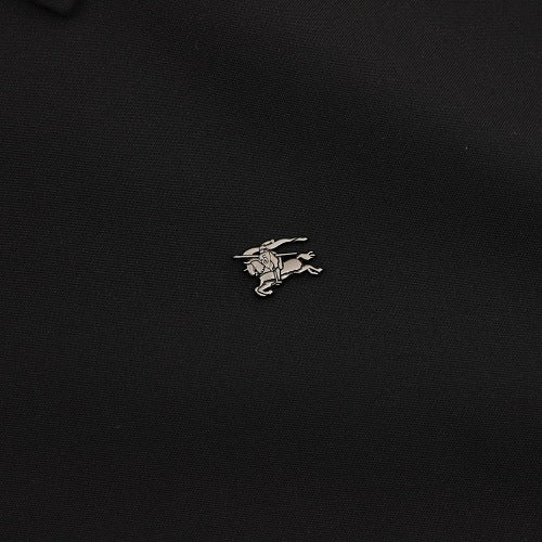 Burberry Equestrian Knight Collared Zip Jacket