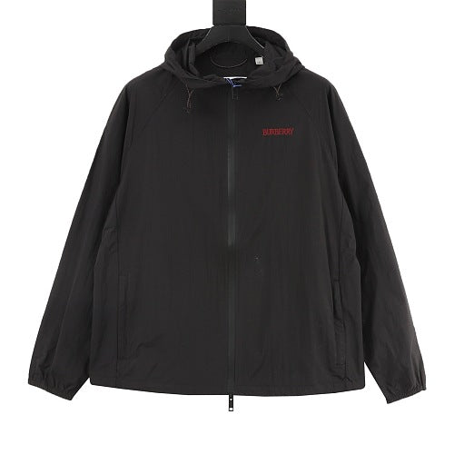 Burberry Embroidered Knight Hooded Jacket