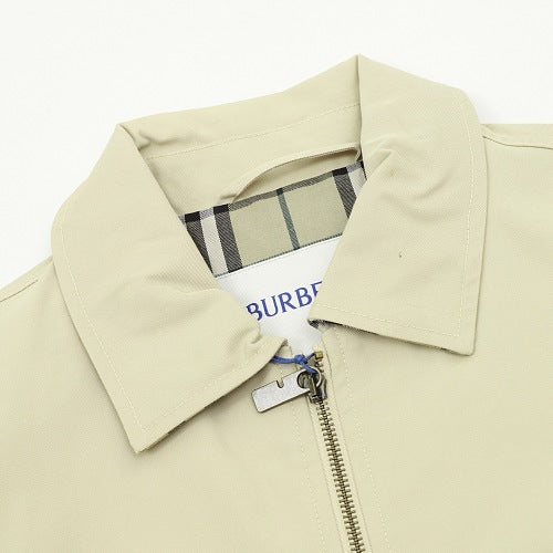 Burberry Tonal Knight Collared Zip Jacket