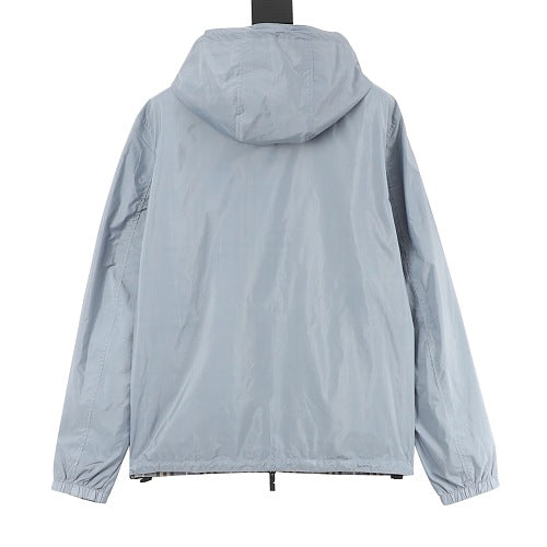Burberry Reversible Check Hooded Jacket