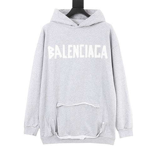 Balenciaga Large Logo Hoodie