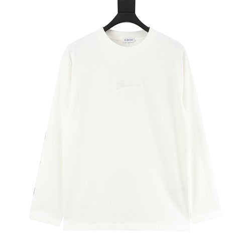 Burberry Check Script Logo Sweatshirt