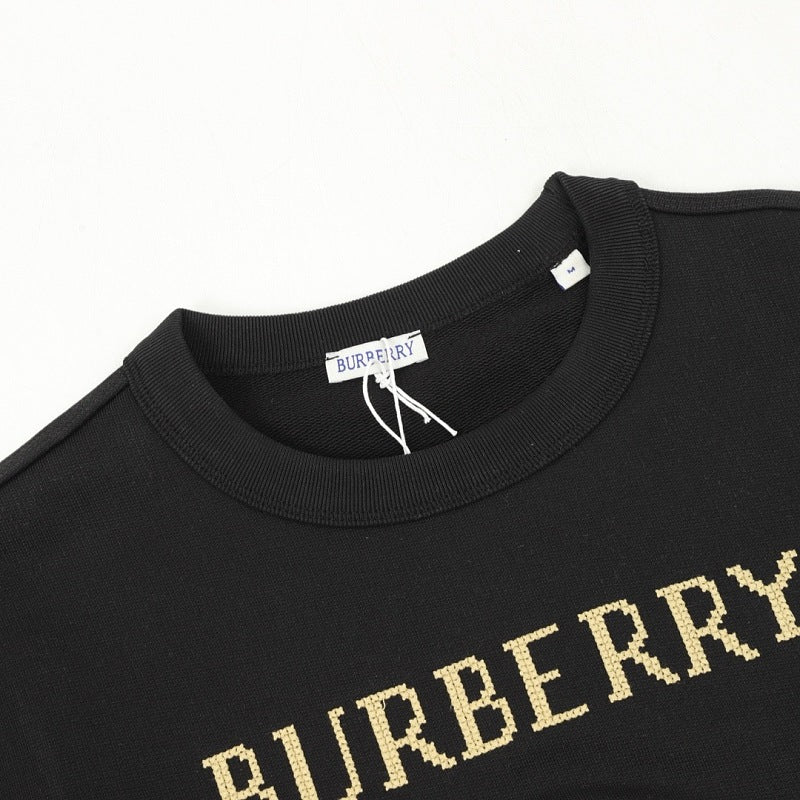 Burberry Cross-Stitch Equestrian Knight Sweatshirt