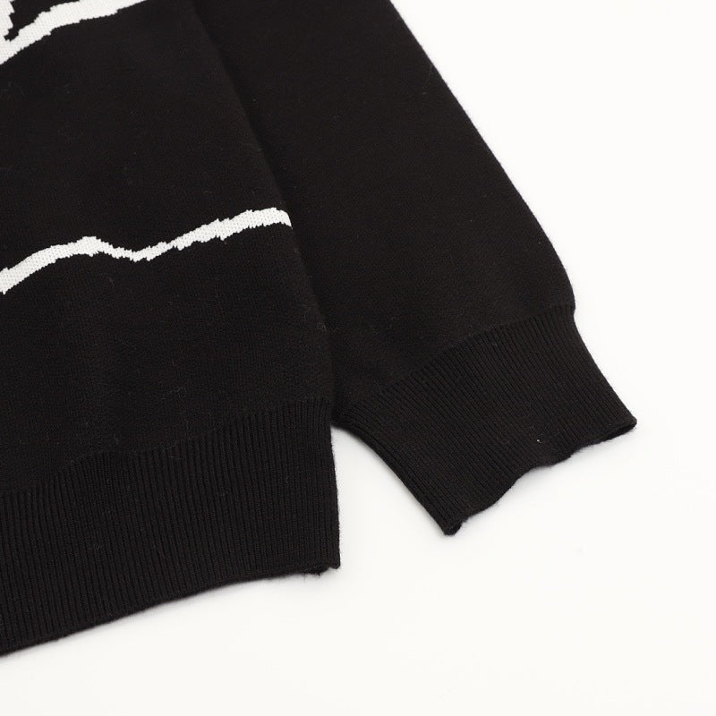 Burberry Equestrian Knight Jacquard Crewneck Sweater