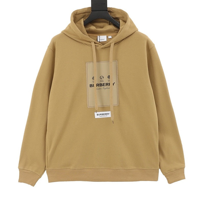 Burberry Chest Label Patch Hoodie