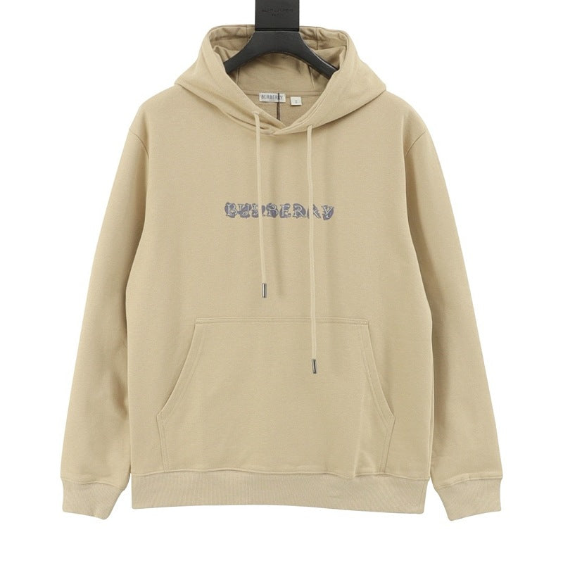 Burberry Chest Logo Print Hoodie