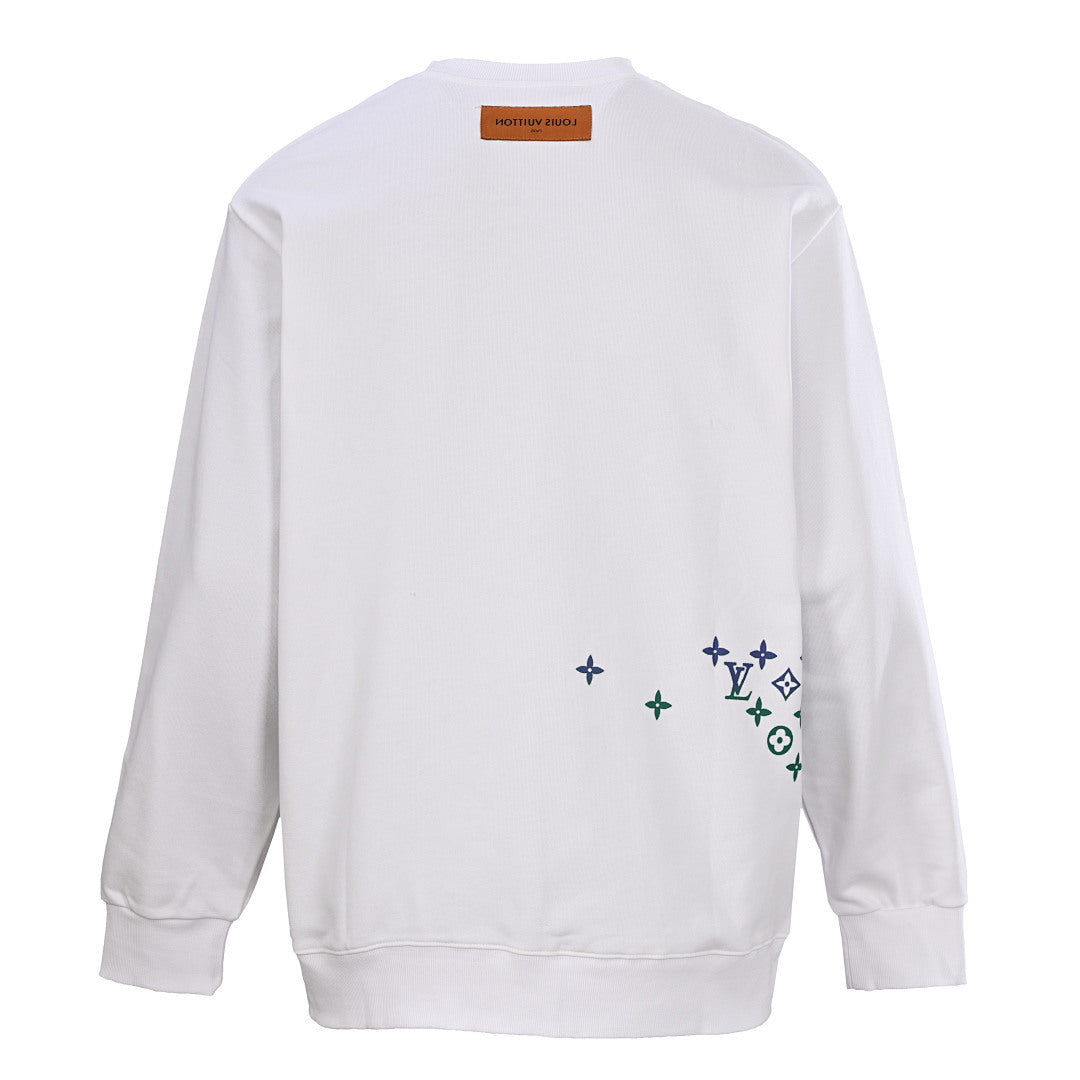 Louis Vuitton LV Multicolour Monogram Scatter Arc Print Sweatshirt