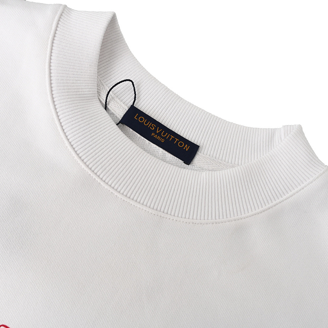 Louis Vuitton Pixel Glitch Logo Graphic Sweatshirt