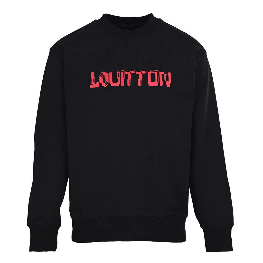 Louis Vuitton Pixel Glitch Logo Graphic Sweatshirt