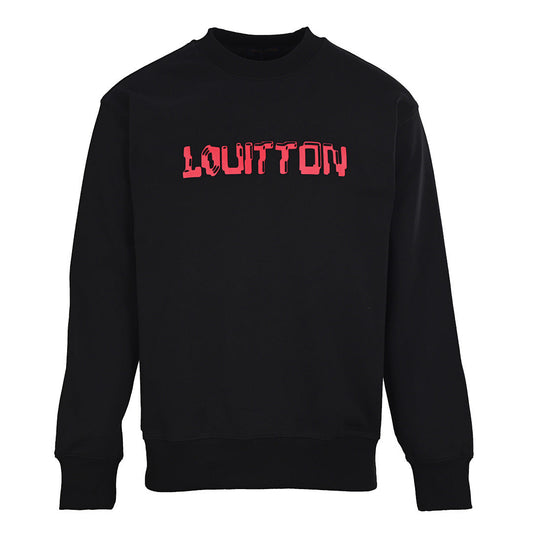 Louis Vuitton Pixel Glitch Logo Graphic Sweatshirt