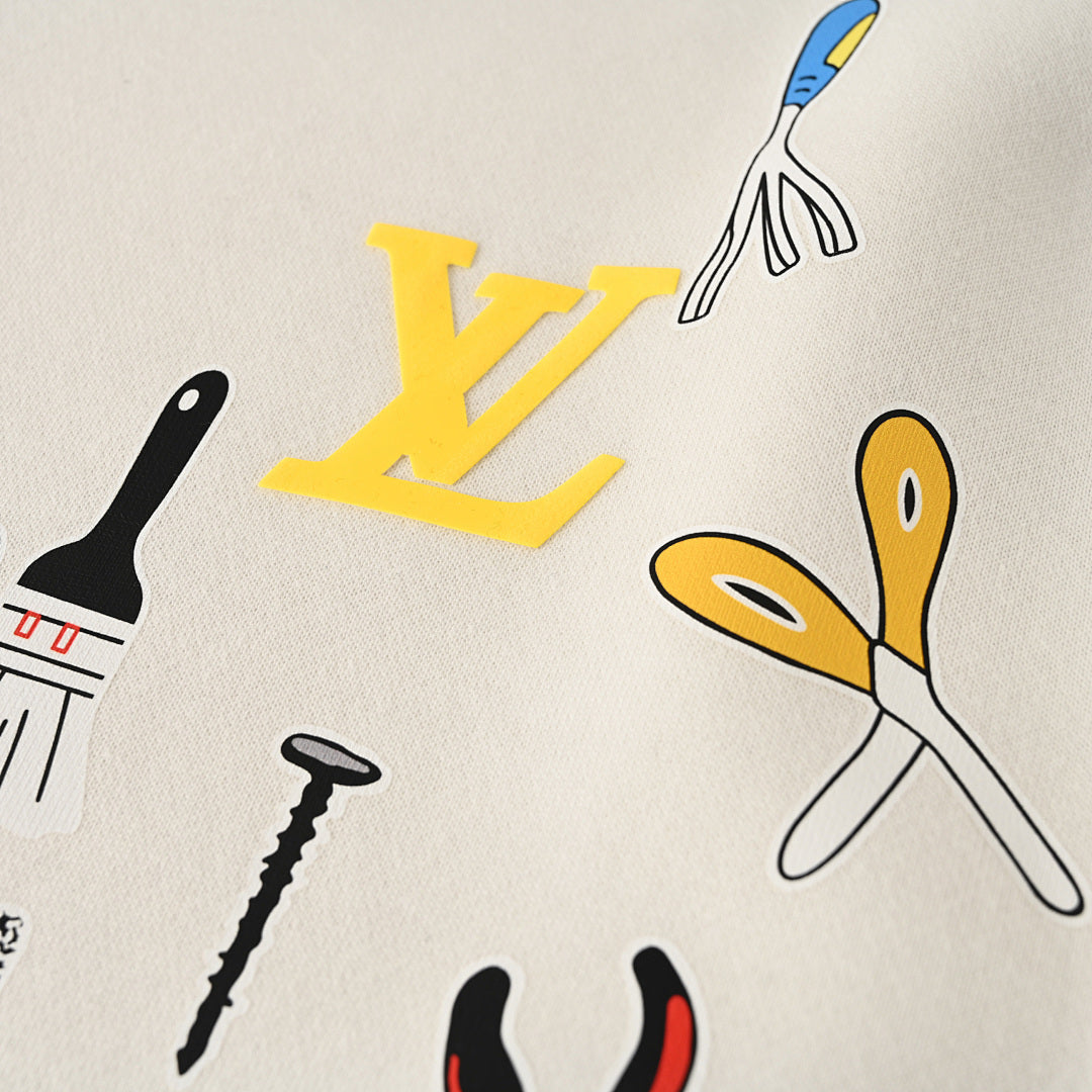 Louis Vuitton LV Artisan Tools Graphic Sweatshirt