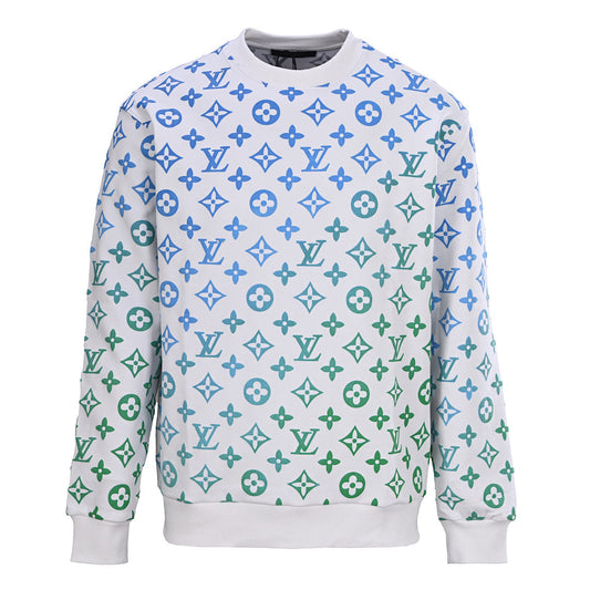 Louis Vuitton LV Monogram Dégradé Color-Shift All-Over Print Sweatshirt