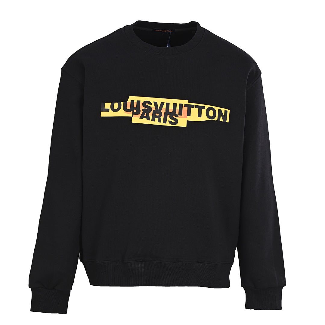 Louis Vuitton LV Tape Print Cotton Sweatshirt