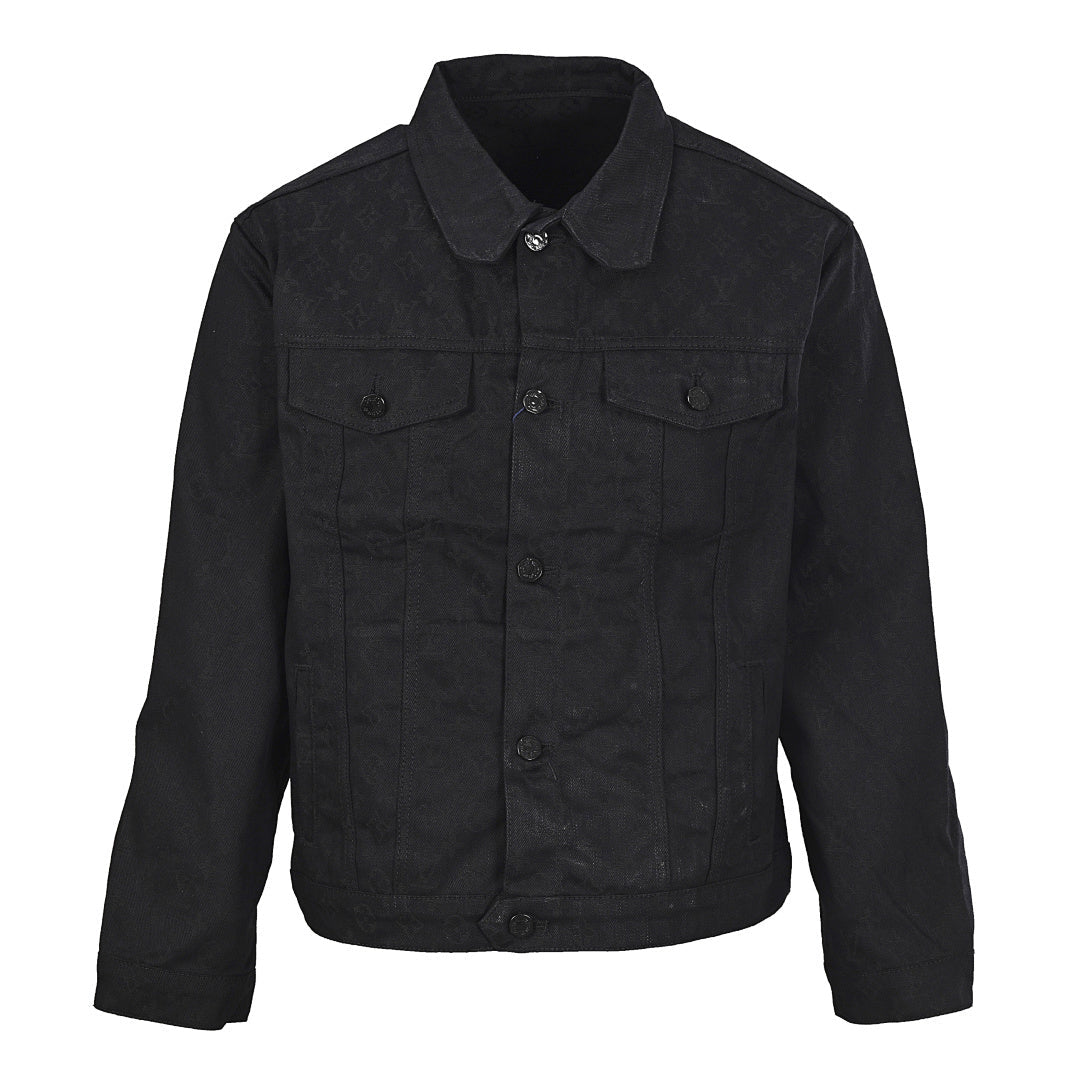 Louis Vuitton LV Monogram Jacquard Denim Trucker Jacket