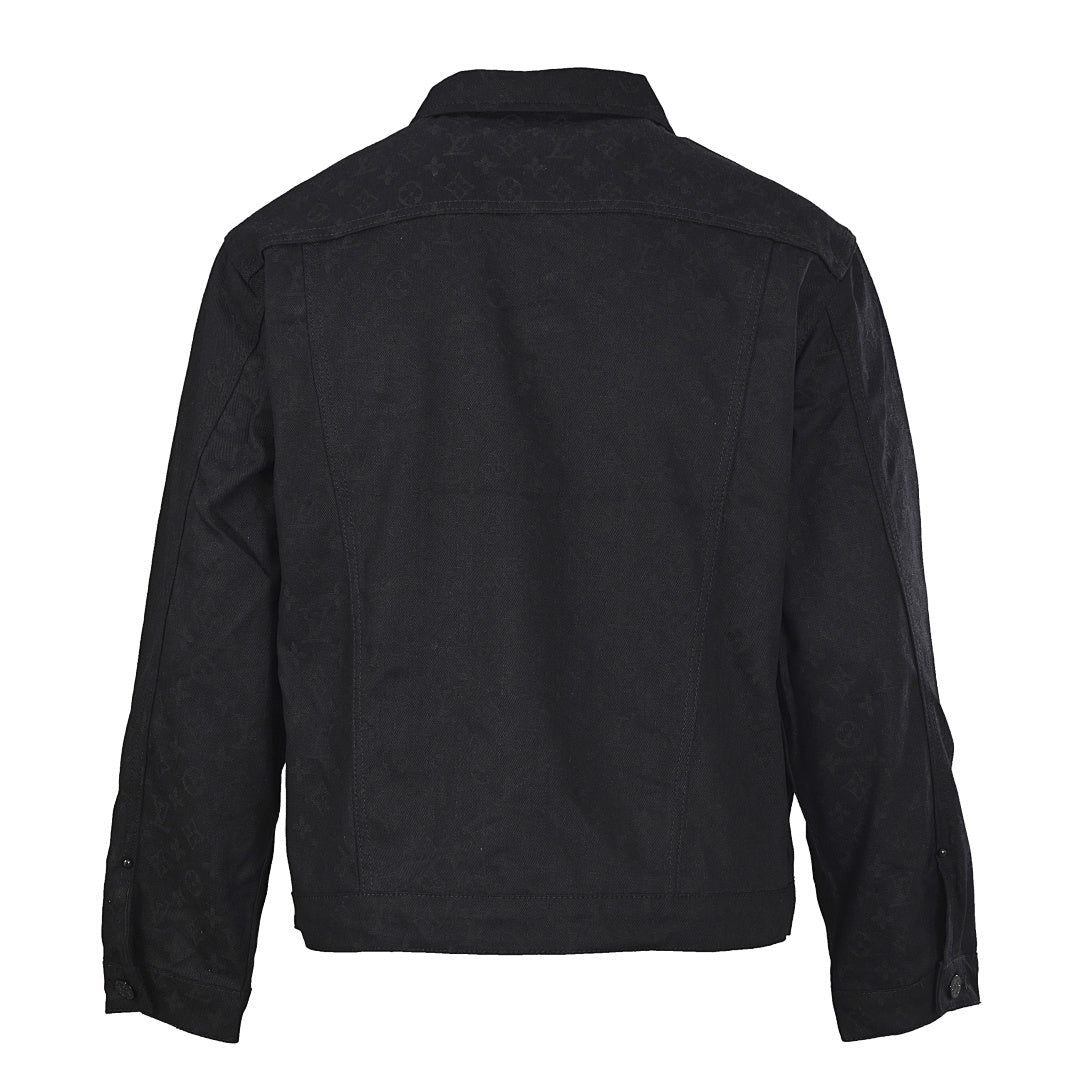 Louis Vuitton LV Monogram Jacquard Denim Trucker Jacket