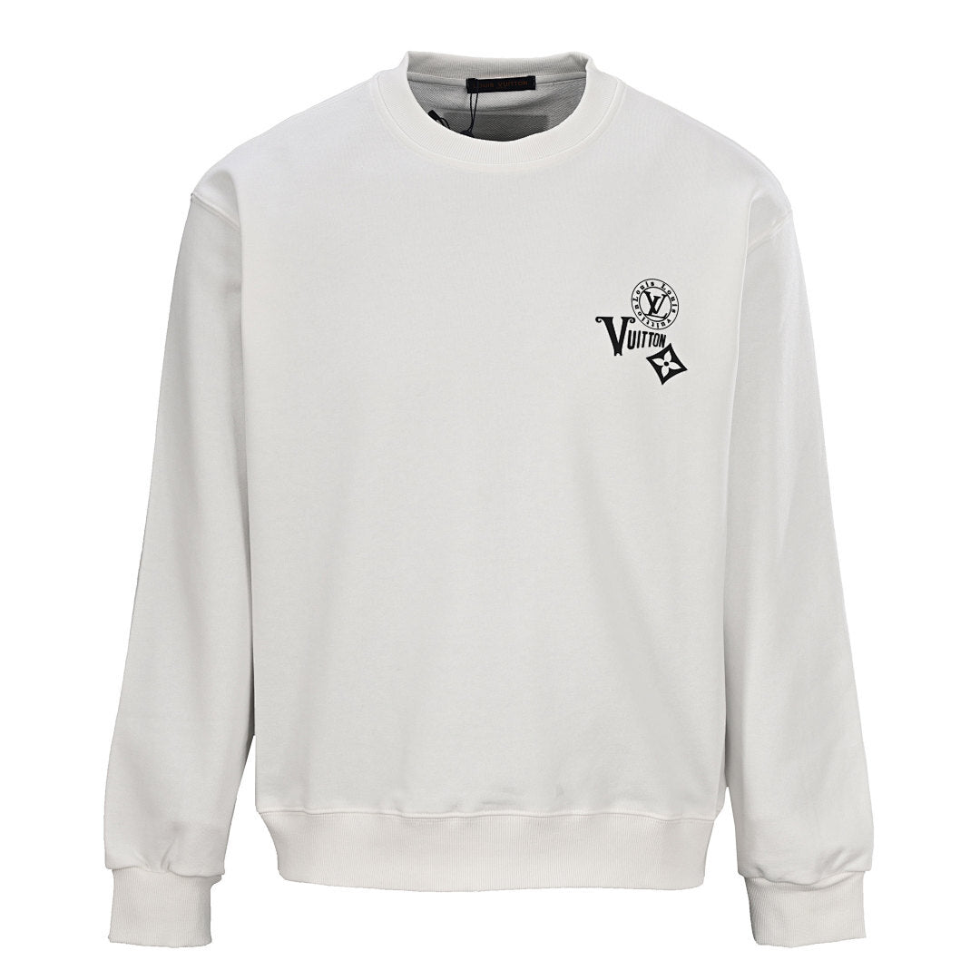 Louis Vuitton Paris Monogram Crest Graphic Sweatshirt