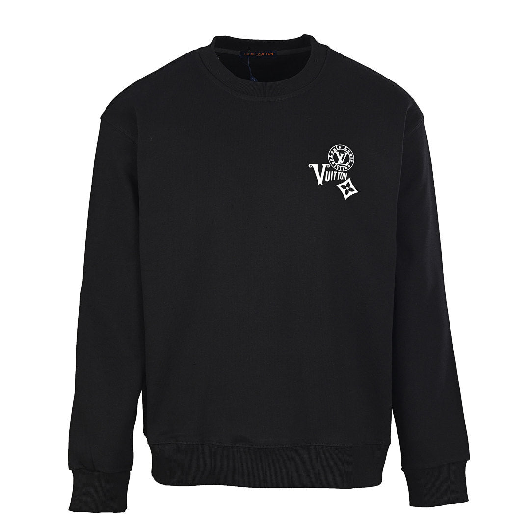Louis Vuitton Paris Monogram Crest Graphic Sweatshirt
