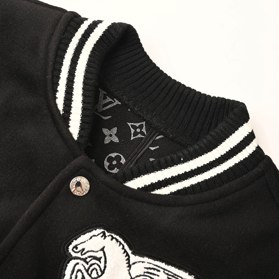 Louis Vuitton LV Since 1854 Pegasus Chenille LV Varsity Jacket