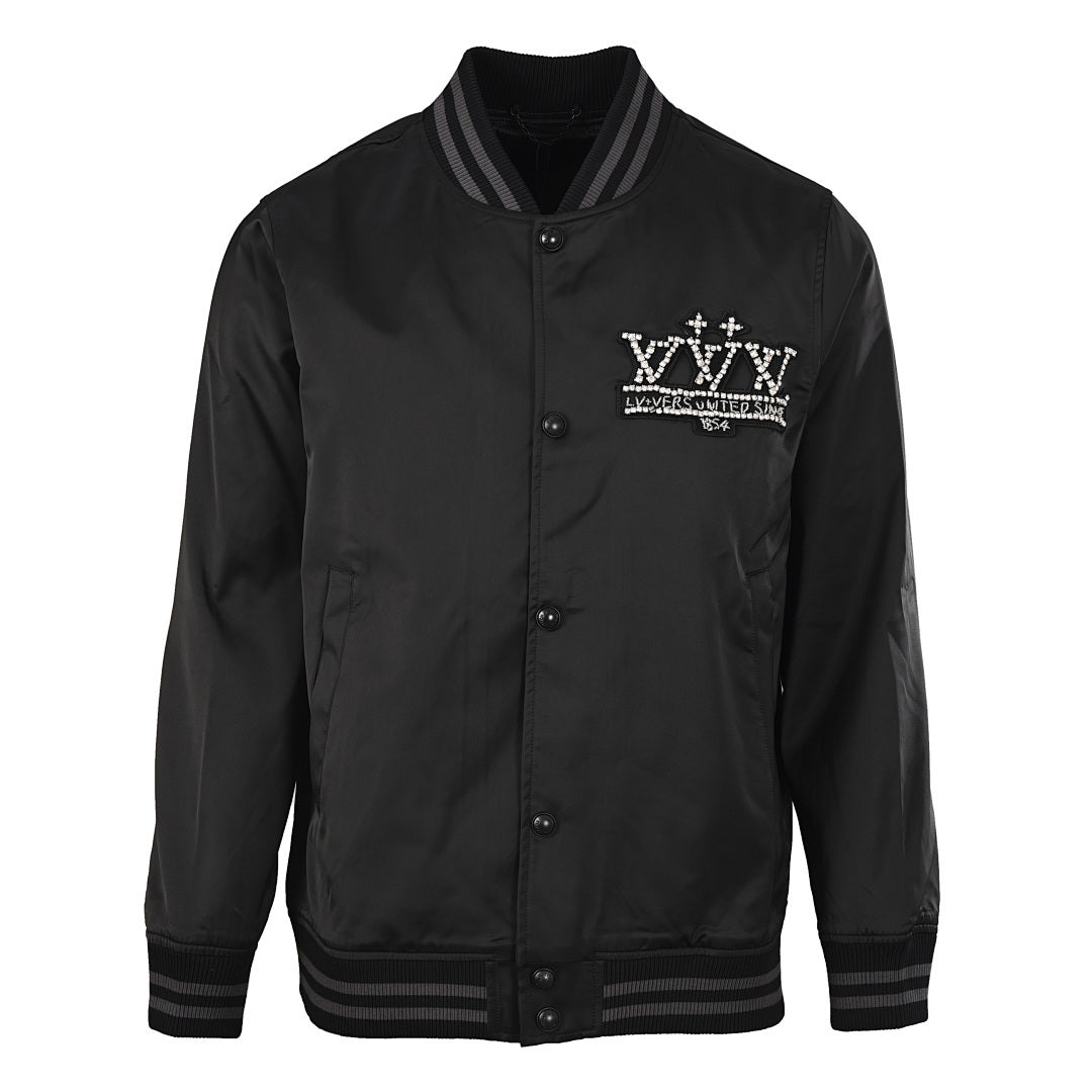 Louis Vuitton LV Vers United Since 1854 Crystal Crown Patch Varsity Jacket
