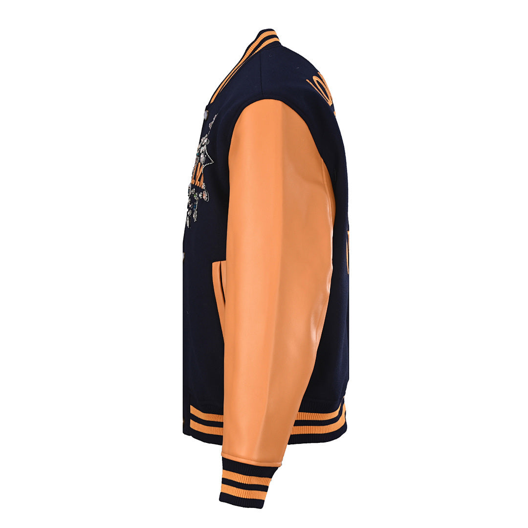 Louis Vuitton LVM Crystal Jewel Varsity Jacket