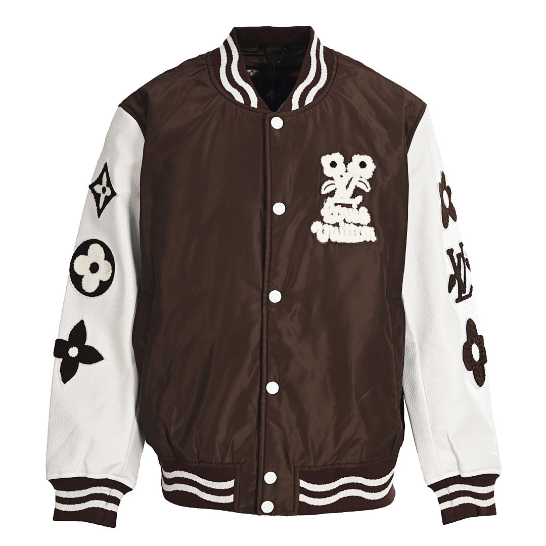 Louis Vuitton LV Monogram Chenille Varsity Jacket