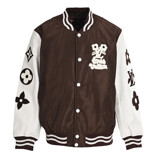 Louis Vuitton LV Monogram Chenille Varsity Jacket