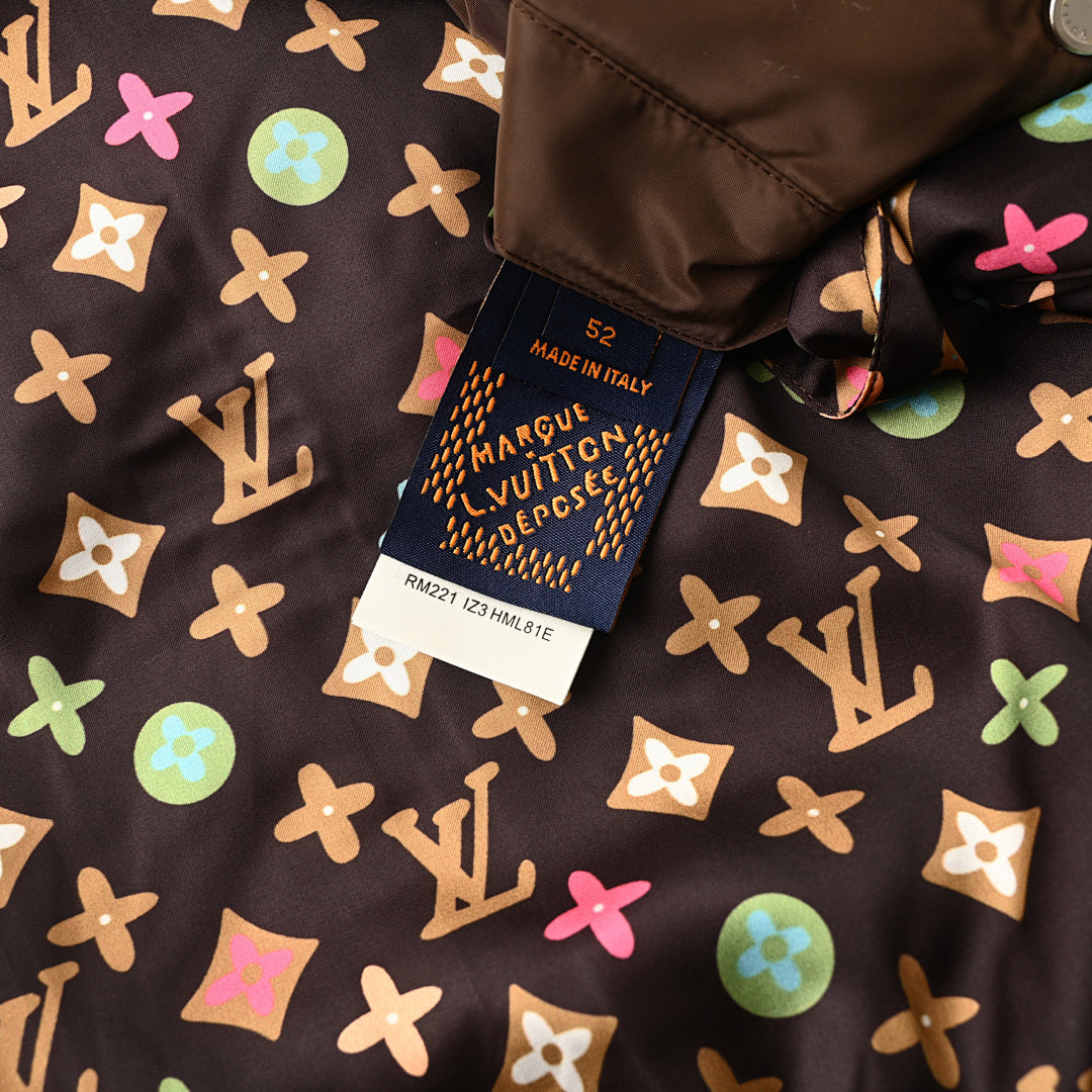 Louis Vuitton LV Monogram Chenille Varsity Jacket