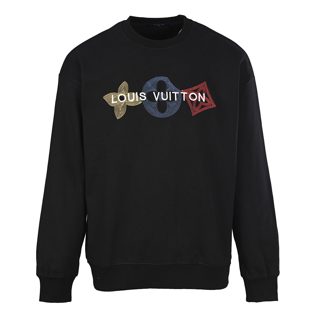 Louis Vuitton Multicolour Monogram Embroidered Sweatshirt